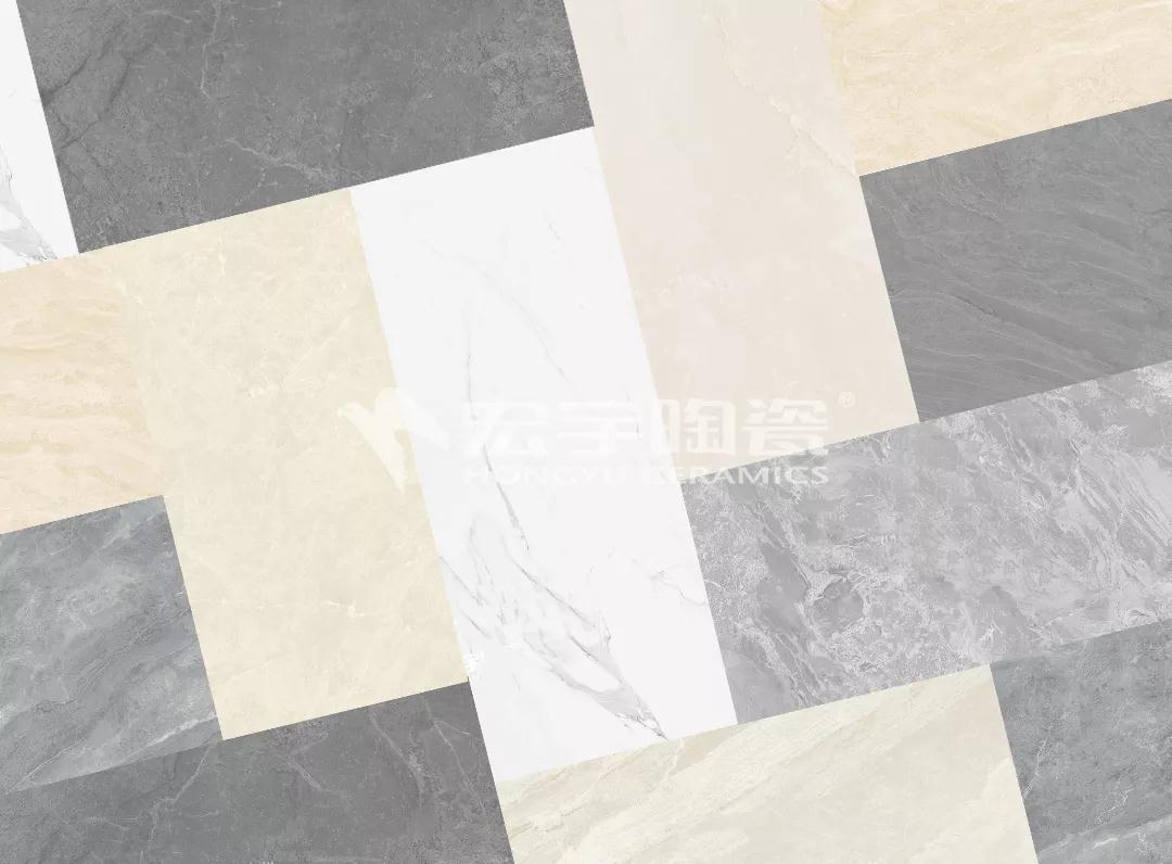 重磅來襲，看知名瓷磚品牌如何玩轉600x1200mm純平大理石瓷磚！