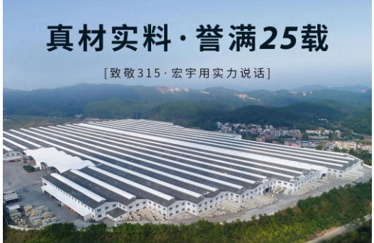 真材實料，致敬315