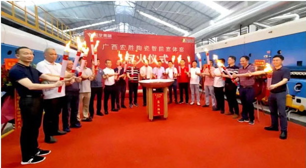 紅紅火火！宏宇再添智能寬體窯！